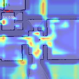 (B) Grad‑CAM (rooms)
